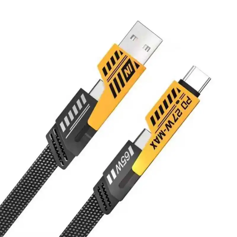 4in1 Alloy USB-C Type C Braided Charger Cable Fast Charging Phone Data Multi-Function - Image 6
