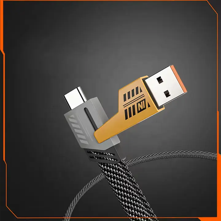 4in1 Alloy USB-C Type C Braided Charger Cable Fast Charging Phone Data Multi-Function - Image 7