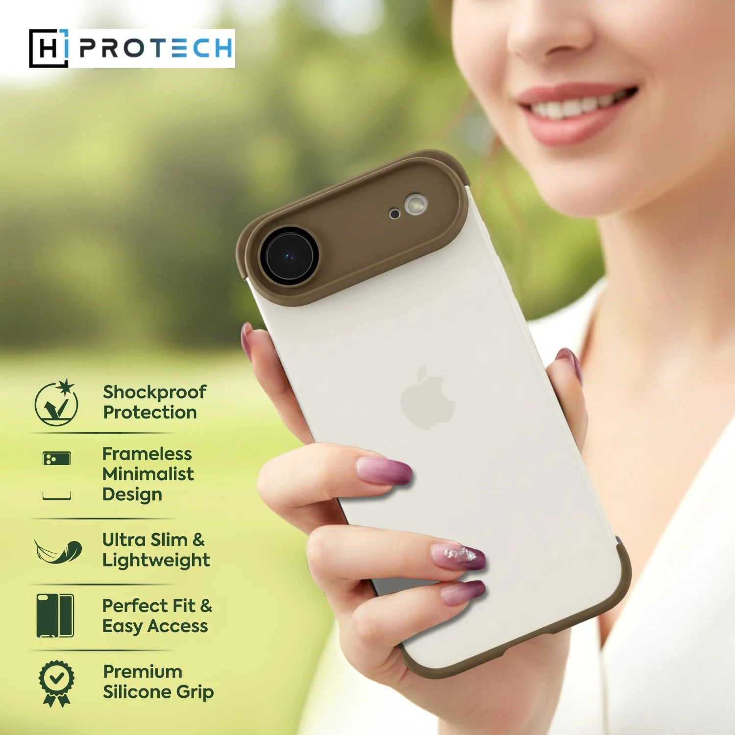 iPhone Shockproof Bumper Silicone Edge Case Cover - Image 106