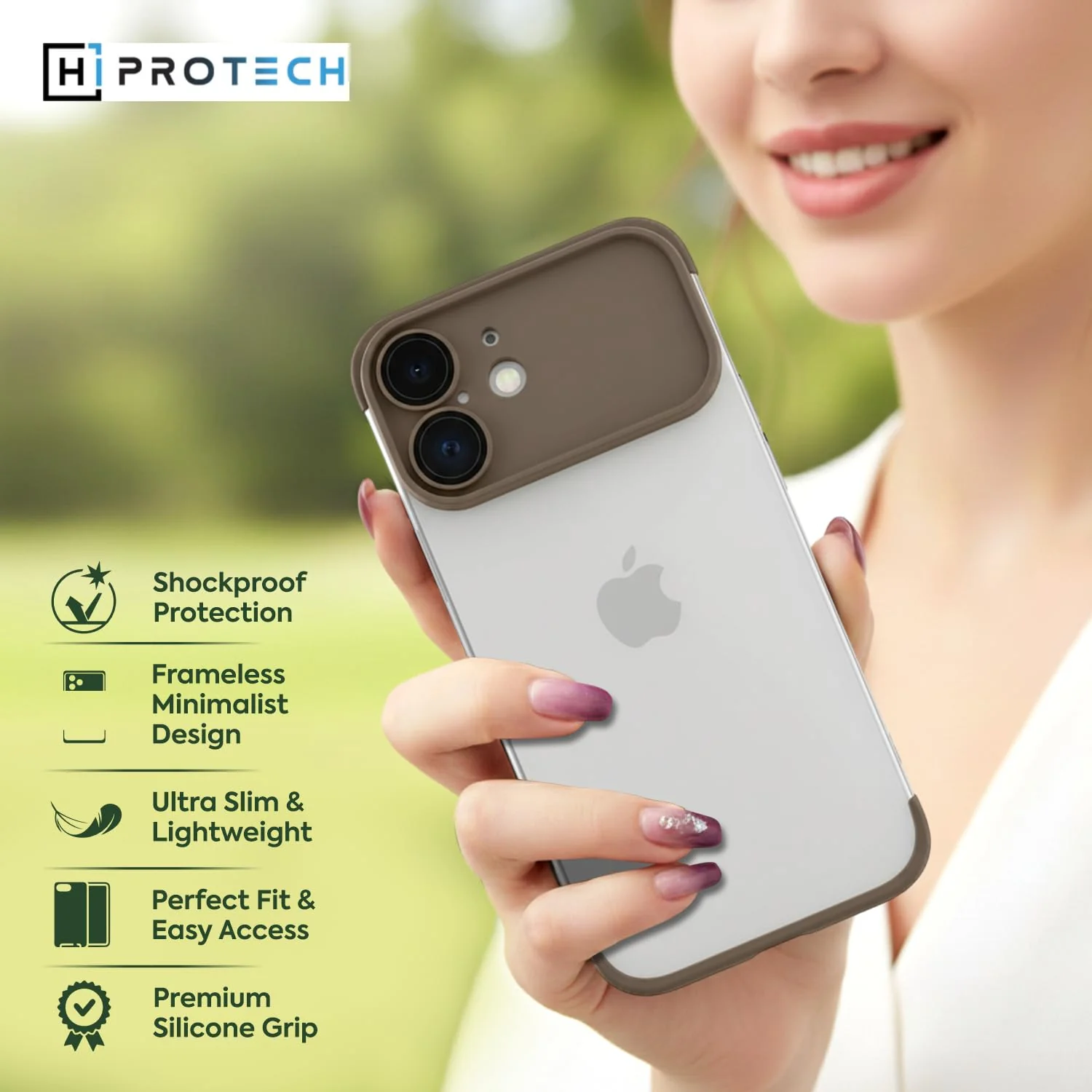 iPhone Shockproof Bumper Silicone Edge Case Cover - Image 62