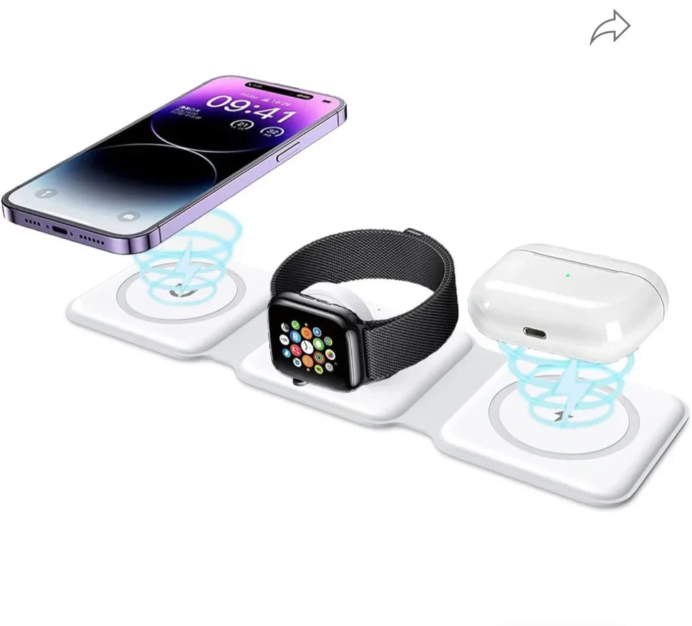 Magnetic Wireless Charger 3 in 1 - Image 15