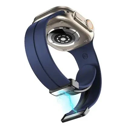Premium Magnet Lock Strap - 42-49mm for iWatch Series 1-10, Ultra - Image 13